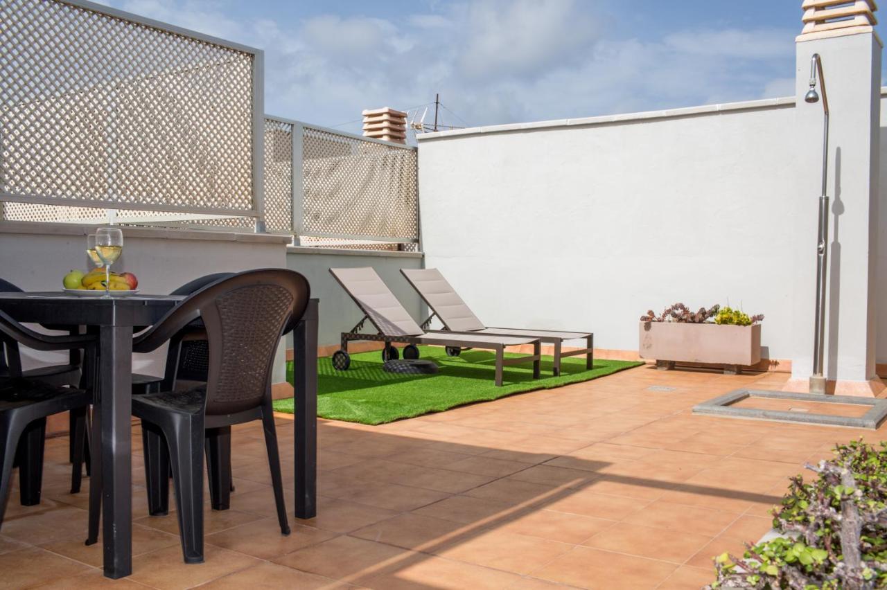 Home2Book Atico Blue Beach, Pool&Terrace Sardina ภายนอก รูปภาพ